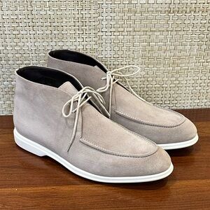🌟HP🌟To Boot New York Taupe Italian Suede Alonzo Chukka Boot Apron Toe 10.5